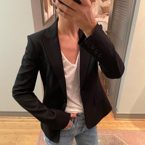 Theory black blazer nwt